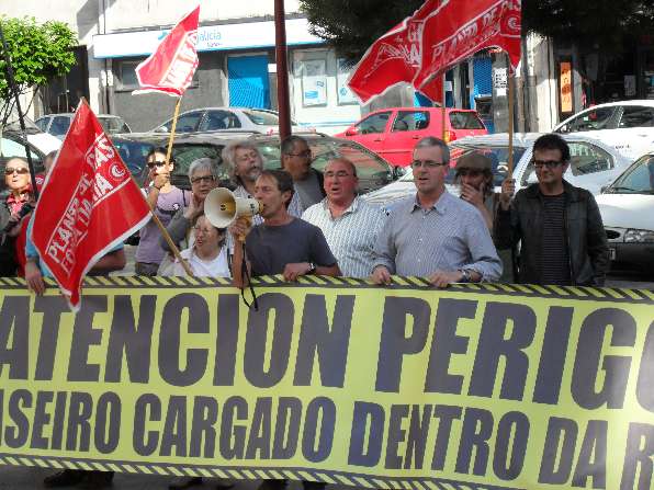 Protesta Entrada Ilegal Gaseiro.2012.Junio.2012
