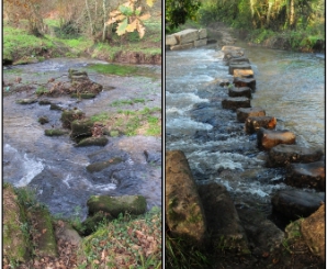 Pasos de Meira. Río Gallo