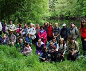 Foto de grupo do roteiro por Begonte