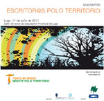 Cartaz Encontro de escritores polo territorio