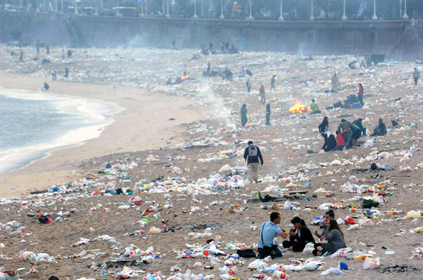 Praia de Riazor. Foto de C. Pardellas