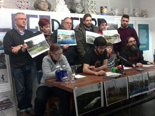 Rolda de prensa de presentacin da plataforma