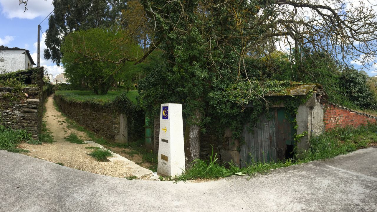 Desv�o do Cami�o de Santiago no Barrio do Carme (foto: La Voz de Galicia)