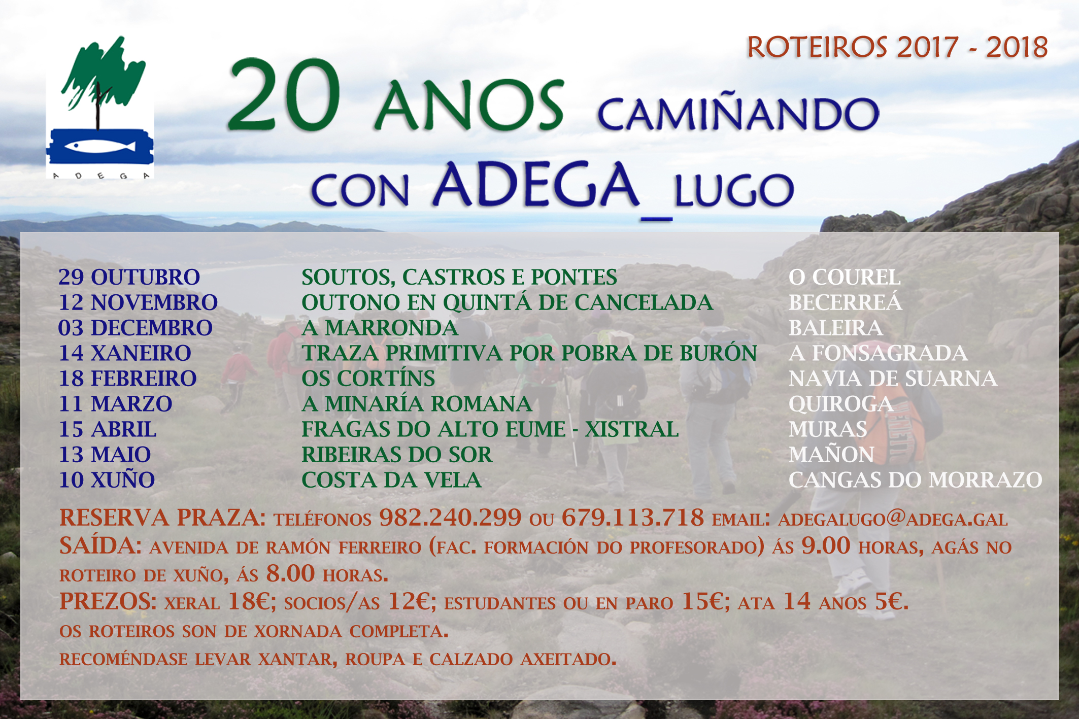 Programa de roteiros 2017-2018