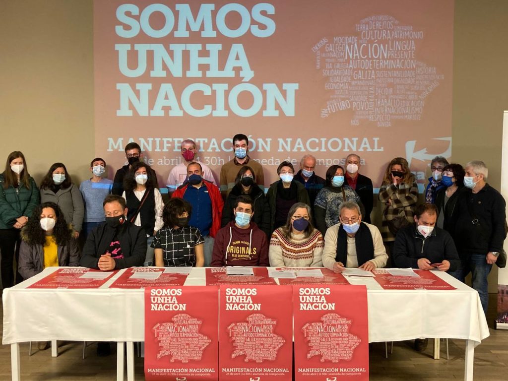 rolda prensa, v�a galega, manifestaci�n 24 abril